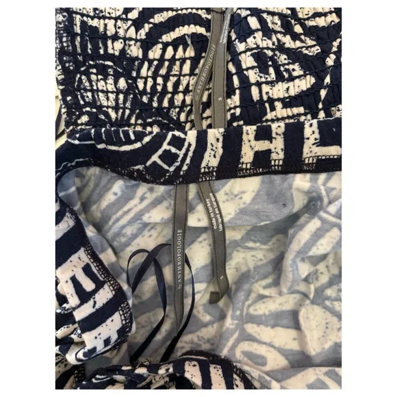 NWOT Anthropologie Floral Halter Top & Skirt Set in Blue & White  Size Small - Picture 8 of 10